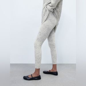 Zara Knit Leggings Size Small